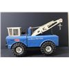 Image 1 : MIGHTY TONKA DOUBLE BOOM TOW TRUCK  - 16.5" X 8"