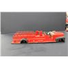 Image 3 : METAL HUBLEY FIRE TRUCK - NEEDS WHEELS