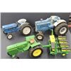 Image 1 : 2 FORD & 1 JOHN DEERE FARM TRACTORS