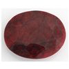Image 1 : Ruby92.27ctw Loose Gemstone 35x28mm Oval Cut