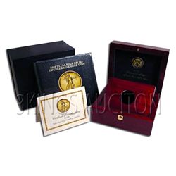 2009 Ultra High Relief Gold American Eagle Box And Book