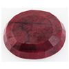 Image 2 : Ruby111.79ctw Loose Gemstone33x26mmOvalCut