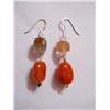 Image 1 : NATURAL 43.05 CTW SUSUNITE, SEMIPRECIOUS EARRING .925 S