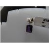 Image 1 : 9.50 CTW AMETHYST PENDANT .925 STERLING SILVER