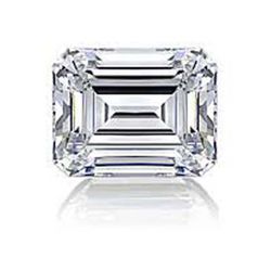 DIAMOND EGL CERTIFIED EMERALD 1.35 CTW G, SI2
