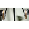 Image 1 : NATURAL 24.50 CTW CITRINE EARRING .925 STERLING SILVER