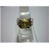 Image 1 : 33.75 CTW LEMON TOPAZ RING .925 STERLING SILVER