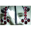 Image 1 : NATURAL 42.25 CTW GARNET EARRING .925 STERLING SILVER