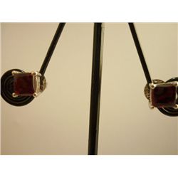 23.00 CTW BLUE TOPAZ EARRING .925 STERLING SILVER