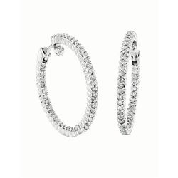 GENUINE 1.50 CTW DIAMOND EARRING 14K GOLD