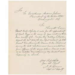 Andrew Johnson and U. S. Grant