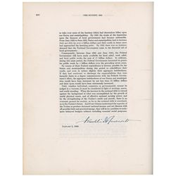 Franklin D. Roosevelt