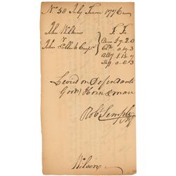 Declaration of Independence: James Wilson