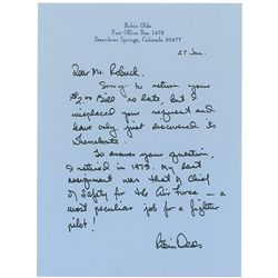 Ernest Gann and Robin Olds