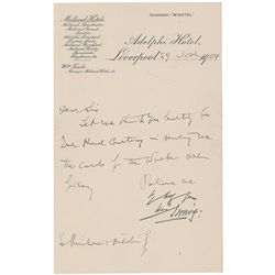 Bram Stoker and Henry Irving