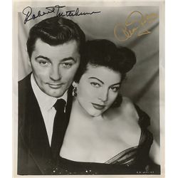 Robert Mitchum and Ava Gardner