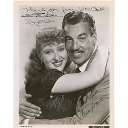 Cesar Romero and Celeste Holm