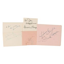 Actresses: Seberg, Paxinou, Holliday, Grable, and Wayne