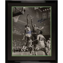 Wilt Chamberlain and Bill Russell