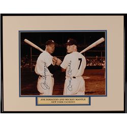 Joe DiMaggio and Mickey Mantle