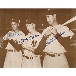 DiMaggio, Mantle, and Williams