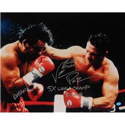 Roberto Duran and Vinny Pazienza