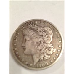 1900 MORGAN SILVER DOLLAR