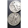 Image 1 : TWO 1921-S STANDING LIBERTY HALF DOLLARS