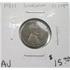 Image 1 : 1911 LINCOLN WHEAT CENT RED BOOK VALUE IS $15.00 *RARE AU HIGH GRADE - NICE PENNY*!!