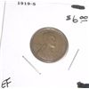 Image 1 : 1919-S LINCOLN WHEAT CENT RED BOOK VALUE $6.00 *RARE EXTRA FINE HIGH GRADE - NICE PENNY*!!