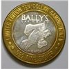 Image 2 : $10 SILVER STRIKE CASINO COIN .999 SILVER TOTAL WEIGHT IS 1.32oz *RARE BAILEYS MS HIGH GRADE*!