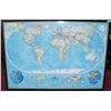 Image 1 : Large Framed World Political Map