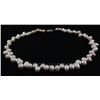 Image 2 : 256.76CTW 18" WHITE-PEACH FRESHWATER PEARL NECKLACE MET