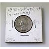 Image 1 : 1950-S (S/D) 25Cents VF