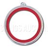 Image 1 : Christmas 2011 Silver Round Ornament Holder