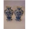Image 1 : A pair of 19th Century Dutch Delft vases deco