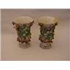 Image 1 : A pair of 18th Century Bow vases with two mas
