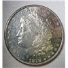 Image 1 : 1878 7F MORGAN DOLLAR GEM BU PL