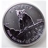 Image 1 : 2012 CANADIAN $5.00 COUGAR, 1 oz. SILVER