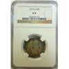 Image 1 : 1914S Barber quarter  NGC04
