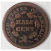 Image 2 : 1853  half penny  VG  SCARCE BRAIDED HAIR SERIES