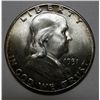 Image 1 : 1951 FRANKLIN HALF DOLLAR CH BU