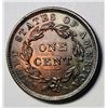 Image 2 : 1838 LARGE ONE CENT UNC, A LITTLE RED