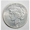 Image 1 : 1928 PEACE SILVER DOLLAR AU OBVERSE SCRATCH