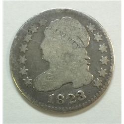 1823 Bust dime  Good  Est $40-$50