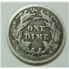 Image 2 : 1877CC below bow Seated dime VF VERY SCARCE  Est $55-$60