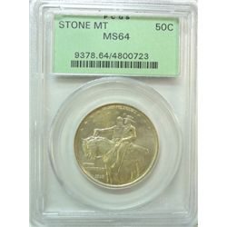 1925  Stone Mtn  PCGS64  Est  $150-$160