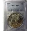 Image 1 : 1878-S MORGAN DOLLAR PCGS MS 63