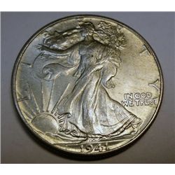 1941 WALKING LIBERTY HALF DOLLAR ORIGINAL CHOICE BU