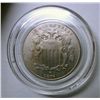 Image 2 : 1876 SHIELD NICKEL AU/UNC NICE